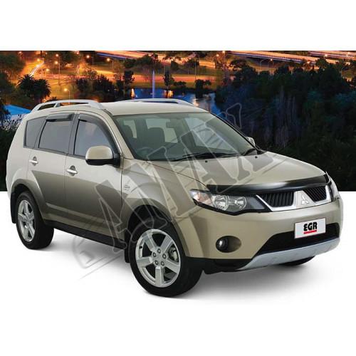 Дефлекторы дверей (ветровики) Mitsubishi Outlander XL