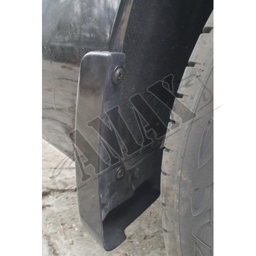 Брызговики пластиковые черный-глянец (комплект 4 шт) Тойота Камри_Тойота Camry 40 (2006-2011) 