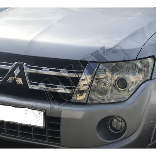 Противотуманные фары (ПТФ), Митсубиси Паджеро Вагон_Mitsubishi Pajero Wagon 4 (2007-2015)