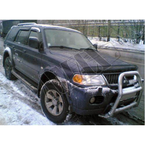 Дефлекторы дверей (ветровики) Mitsubishi Pajero Sport