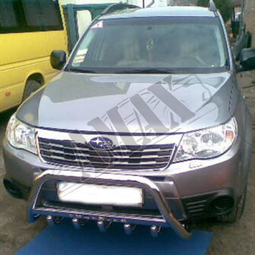 Защитная дуга переднего бампера (кенгурятник) для Subaru Forester