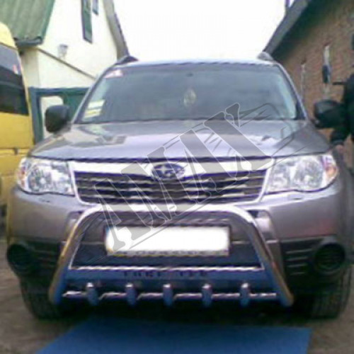 Защитная дуга переднего бампера (кенгурятник) для Subaru Forester