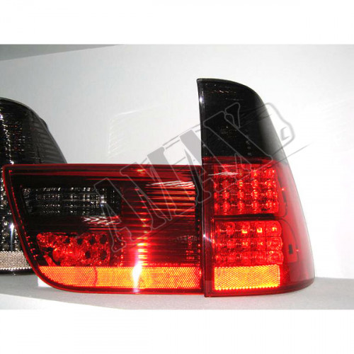Задние фонари (диодные, красные) для BMW X5