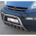 Защитная дуга переднего бампера (кенгурятник) для Opel Vivaro