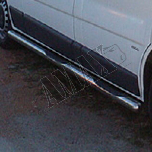 Пороги боковые (трубы) для Opel Vivaro