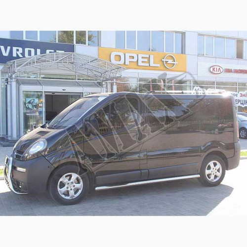 Пороги боковые (трубы) для Opel Vivaro