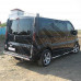 Защитная дуга заднего бампера для Opel Vivaro