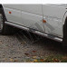 Пороги боковые (трубы, длинная база)