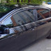 Дефлекторы боковых окон (ветровики) с хромовой окантовкой Тойота Камри_Toyota Camry 40 (2006-2011)