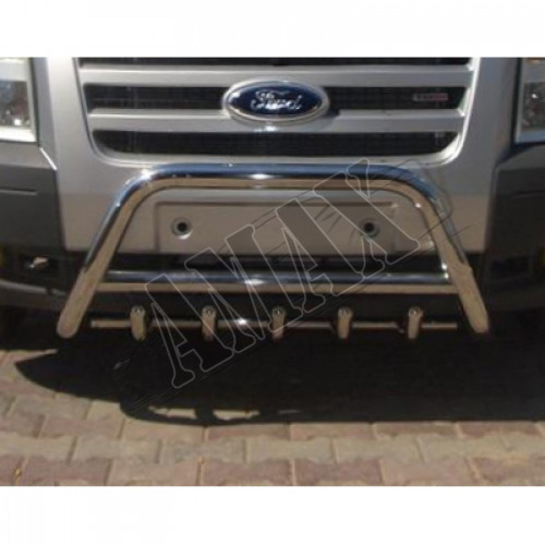 Защитная дуга переднего бампера (кенгурятник) для Ford Transit