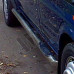 Пороги боковые (трубы, с приступом под ноги) для Ford Transit