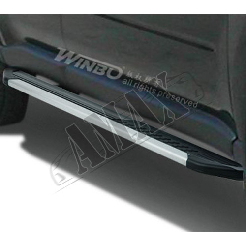 Пороги боковые (площадкой) для Subaru Forester