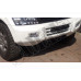 Противотуманные фары (доп. фары) под оригинал для Pajero Wagon 3 с черными / хромовыми крышками