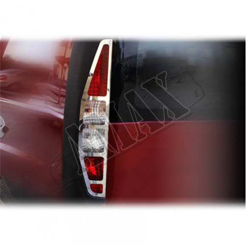 Хром на задние фонари (нержавейка) для Fiat Doblo (2001 - 2005)