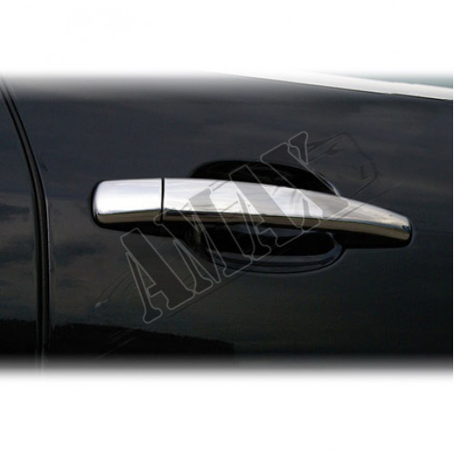 Хром на ручки дверей для Peugeot 407