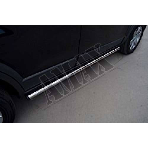 Пороги боковые (трубы) для Peugeot Boxer