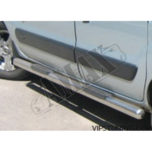 Пороги боковые (трубы) для Renault Kangoo