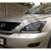 Передние фары черные (2 линзы + LED DRL) Лексус РХ_Lexus RX-300 / 330 / 350 (2003-2009)