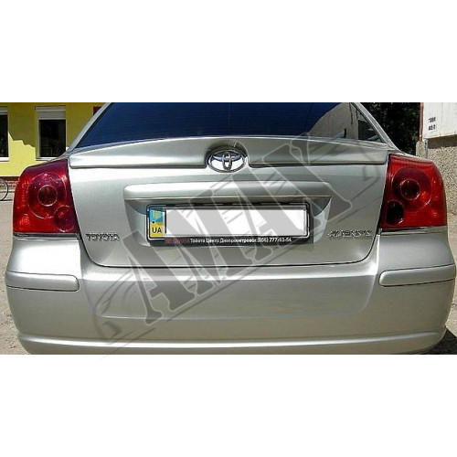 Антикрыло (сабля) на край багажника для Toyta Avensis
