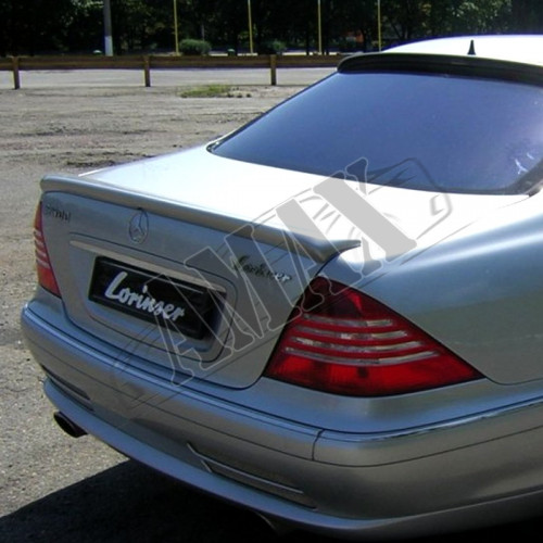 Антикрыло (сабля) на край багажника для Mercedes W-220