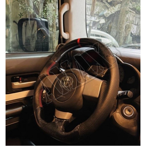 Рулевое колесо, Руль (карбон-кожа) Тойота Фджи Крузер_ Toyota FJ Cruiser (2004-2015)