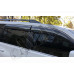 Дефлекторы дверей (ветровики) с хром молдингом (кантом)_Toyota Land Cruiser Prado 150 (09+)