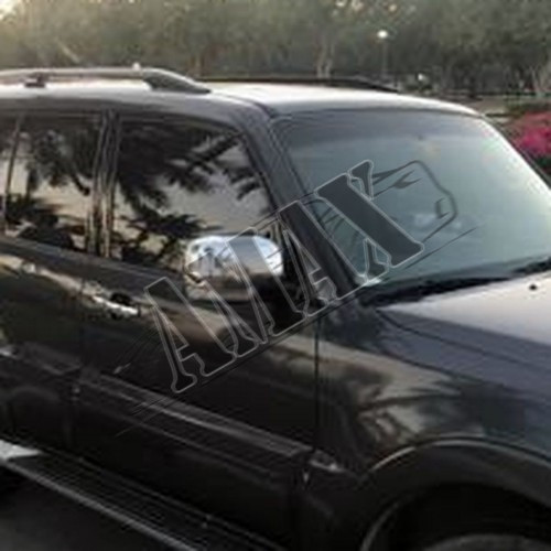 Хром на зеркала Митсубиси Паджеро Вагон_ Mitsubishi Pajero Wagon 4 (2006-2015)