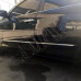 Молдинги дверей (черные с хром кантом) Тойота Камри_Toyota Camry 40 (2006-2011)