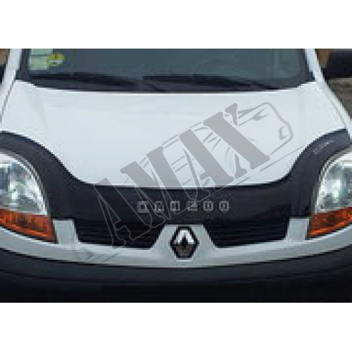 Дефлектор капота (мухобойка) для Renault Kangoo (1998 - 2007)