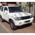Передние фары с линзой (черные / хром) Митсубиси Паджеро Вагон_Mitsubishi Pajero Wagon 3 (2000-2006)