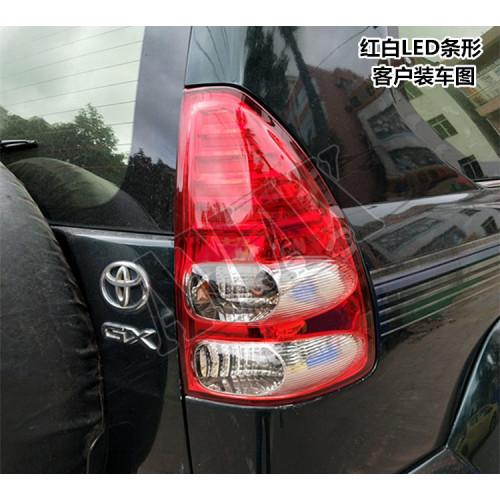 Задние фонари диодные светлые на Prado 120 (Lexus Style)