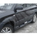 Пороги боковые площадкой (оригинальный дизайн), Хюндай Туксон_Hyundai Tucson (2004-2010)