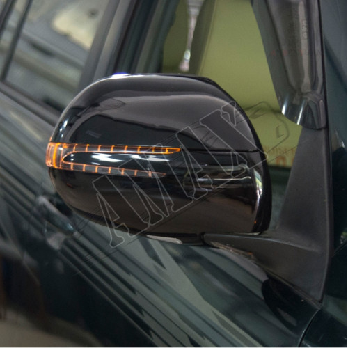 Корпуса зеркал с повторителем поворотов (Mercedes style), Тойота Ленд Крузер Прадо_Toyota Land Cruiser Prado 120 (2003-2008)