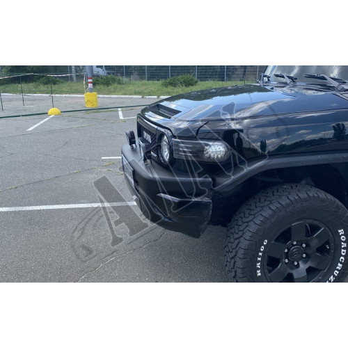 Передние поворотники (LED) в черном цвете на ЭФ ДЖИ Крузер_Toyota FJ Cruiser (2004-2015)