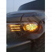 Передние поворотники (LED) в черном цвете на ЭФ ДЖИ Крузер_Toyota FJ Cruiser (2004-2015)