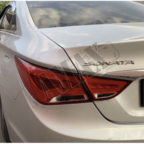 Задние фонари (LED - диодные) RED - CLEAR - Хюндай Соната_ Hyundai Sonata YF (2010-2014)