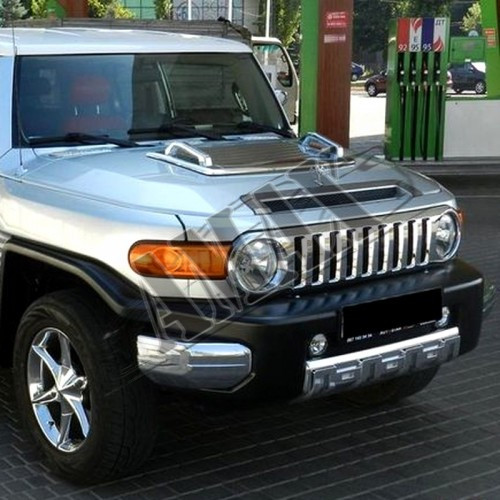 Решетка радиатора (хром) Тойота Фджи Крузер_ Toyota FJ Cruiser (2004-2015)