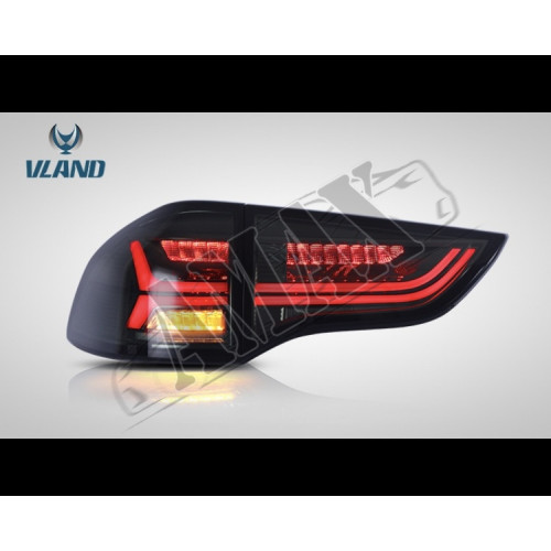 Задние фонари LED-диодные (тёмные), Митсубис Паджеро Спорт_Mitsubishi Pajero Sport (2008-2013)