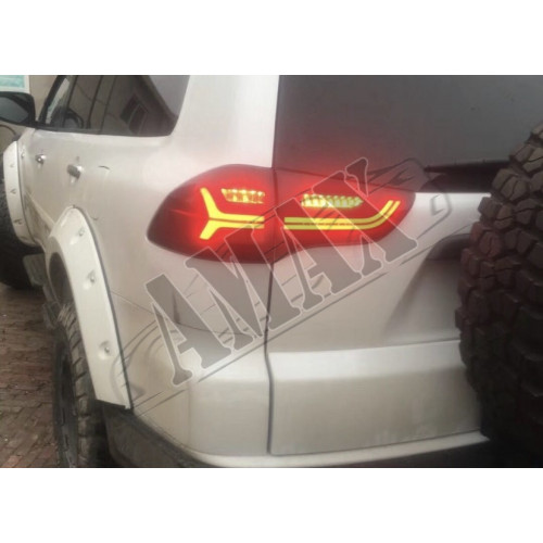 Задние фонари LED-диодные (тёмные), Митсубис Паджеро Спорт_Mitsubishi Pajero Sport (2008-2013)