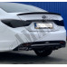 Накладка под задний бампер (диффузор), Хюндай Соната_Hyundai Sonata YF (2010-2014)