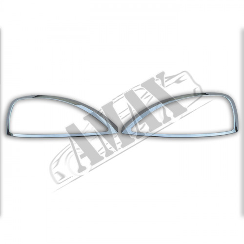 Хром на передние фары для Opel Astra G-Classic (1998 - 2007)