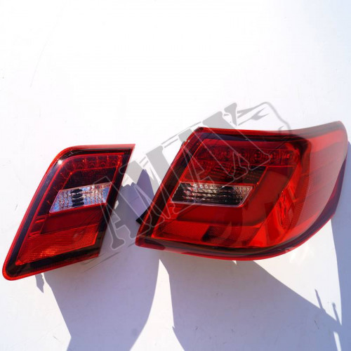 Задние фонари LED (светло-красные) Тойота Камри_Toyota Camry 40 (2006-2011)