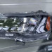 Передние фары линза-диодная полоса (стиль Audi) Митсубиси Лансер_Mitsubishi Lancer X (2008-2015)