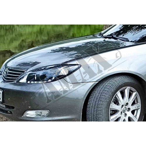 Передние фары линза-диодная полоса ( стиль Audi ), Тойота Камри_Toyota Camry 30 (2002-2006)