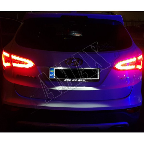 Задние фонари (диодные) Хюндай Санта Фе_Hyundai Santa Fe (2013-2017)