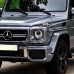 Вставки на передние фары с LED DRL Мерседес ГЛ_Mercedes Gelandewagen (1986-2015)