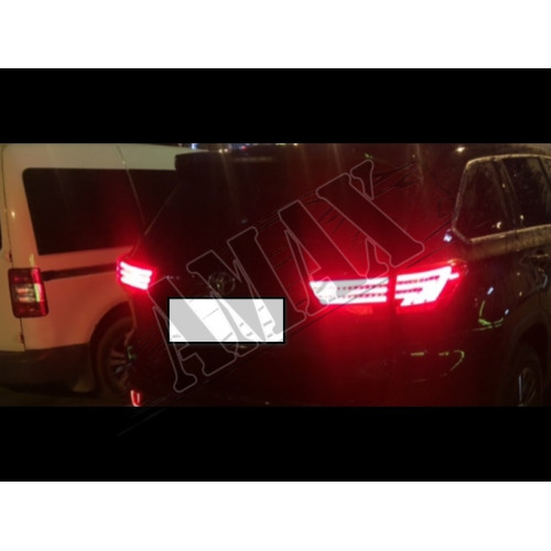 Оптика заднего вида, фонари (LED-диодные), Тойота Хайлендер_Toyota Highlander (2014-2019)