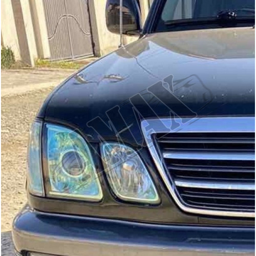 Передние фары зеленые (линза) в Original Style-Лексус ЛХ_Lexus LX-470 (1998-2007)
