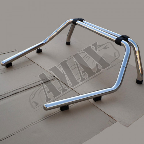 Дуга в багажник хромовая и черного цвета( Roll Bar) 