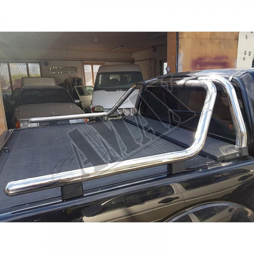 Дуга в багажник хромовая и черного цвета( Roll Bar) 